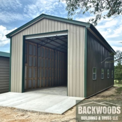 GPB001 Gable Pole Barn Example